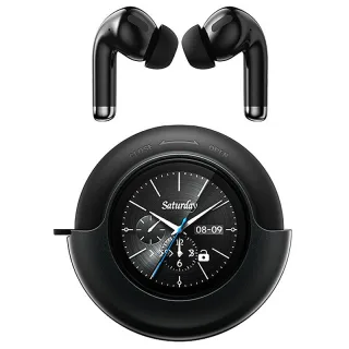 BSF TWS T7 TWS Headset Wireless bluetooth 6.0 Earphone with Touch Color Screen 13mm Large Dynamic Unit DNS Noise Cancell