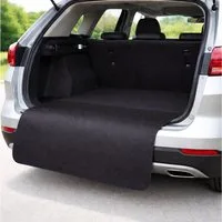 BigDean Kofferraummatte Ladekantenschutz 100x70 cm – Kofferraumschutz Auto Stoßstangenschutz (1 St), Strapazierfähig, wasserabweisend & pflegeleicht