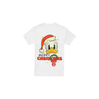 Disney - "Merry Christmas" T-Shirt für Herren (Weiß)
