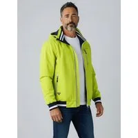 Dry Fashion Funktionsjacke Hamburg Herren Funktions-Blouson Innenfutter - Übergangsjacke Outdoor Atmungsaktiv, Wind- & wasserabweisend, 2-Wege-Reißverschluss, Kapuze