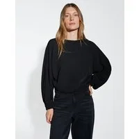 OPUS Shirtbluse FOSMA Loose mit Fledermausärmeln