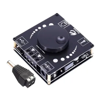 XY-AP50H 50W+50W HiFi Bluetooth 5.0 Wireless Audio TPA3116D2 Digital Power Amplifier Stereo Board 50Wx2 Amp Amplificador