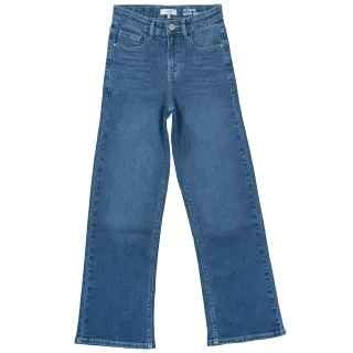 STACCATO - Md.-Jeans, Wide Leg, SLIM mid blue denim - Gr. - 140