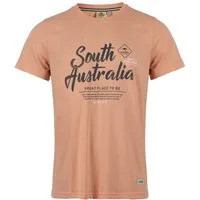 ROADSIGN australia T-Shirt Southern State (1, 1-tlg., 1) mit Print, authentischer Reise Look Sommertage, aus 100% Baumwolle