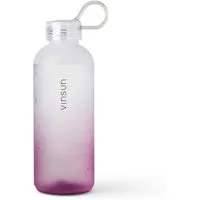 Vinsun Trinkflasche Trinkflasche 650ml, Kohlensäure geeignet, auslaufsicher, Tritan, BPA frei, bruchsicher, geruchs- und geschmacksneutral, auslaufsicher
