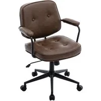 WAHSON OFFICE CHAIRS Bürostuhl Ledbezug Schreibtischstuhl höhenverstellbar