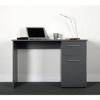 VOGL Möbelfabrik Schreibtisch Tobi, wahlweise mit 3 Schubkästen oder 1 Schubkasten/1 Tür, optional mit Tastaturauszug, Breite 115 cm
