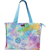 Robin Ruth Schultertasche Robin Ruth Schultertasche Baumwolle (Schultertasche), Damen, Jugend Schultertasche Baumwolle, Polyester, hellblau 36 x 28cm
