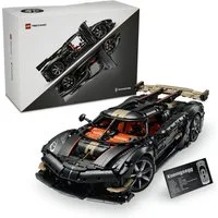 LEGO® Koenigsegg Sadair's Spear Hypercar (42232), LEGO Technic Konstruktionsspielsteine, (4104 St), Made in Europe