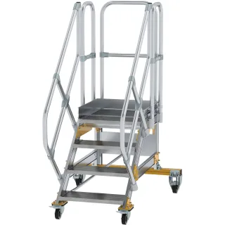 Munk Plattformtreppe 45° fahrbar Stufenbreite 600 mm - 600764
