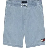 Tommy Hilfiger Shorts WAVY FLAG HERRINGBONE SHORT Kinder bis 16 Jahre, relaxed fit
