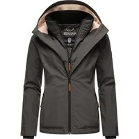 Marikoo Outdoorjacke Erdbeere sportliche Funktionsjacke mit Kapuze