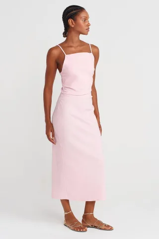 Ärmelloses Bodycon-Midikleid