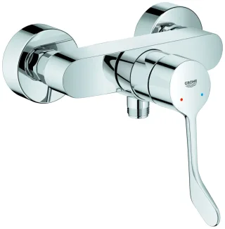 GROHE Brausearmatur Eurosmart 25244_3 Wandmontage langer Hebel chrom, 25244003 25244003