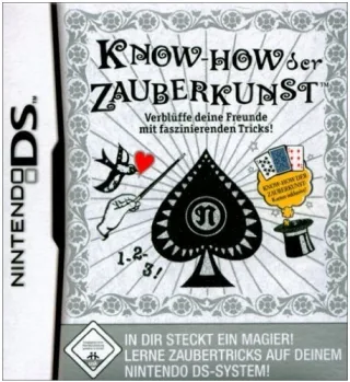 Know-how der Zauberkunst: Verblüffe deine Freunde mit faszinierenden Tricks! (inkl. Spielkarten) - [Nintendo DS]