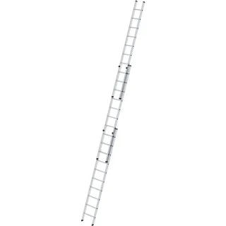 Munk Sprossen-Schiebeleiter 3-teilig ohne Traverse - 020310