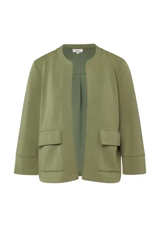 s.Oliver - Sweatshirt Jacke olive - Gr. - 36
