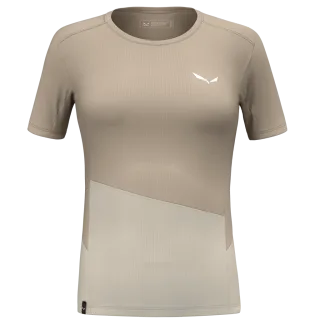 SALEWA - Puez Sporty Dry'Ton T-Shirt Damen - Beige (Gr.38)