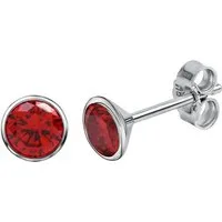 Firetti Paar Ohrstecker Schmuck Geschenk Silber 925 Ohrschmuck, mit Zirkonia (synth)