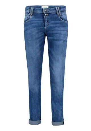 CARTOON - Boyfriend-Hose Blau - Gr. - 38