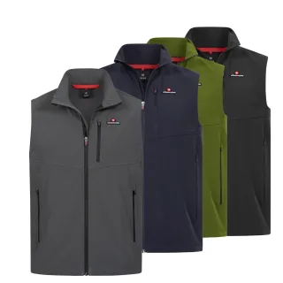 Höhenhorn Allalin Herren Weste Softshell Outdoor Jogging Softshellweste Jacke L Grau