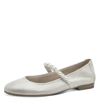 Tamaris - Da.-Ballerina silver - Gr. - 38