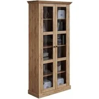 OTTO home Vitrine Melissa aus massiver Kiefer, mit viel Stauraum
