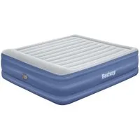Bestway Luftbett Bestway TriTech Doppelluftbett mit integrierter Elektropumpe 203 x 193