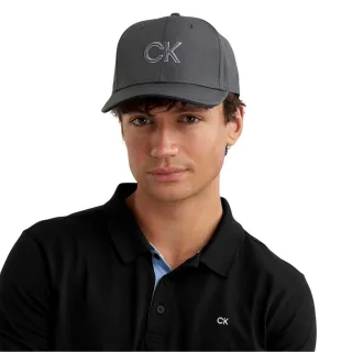 Calvin Klein - Baseball-Mütze für Herren, Emblem (Holzkohle)