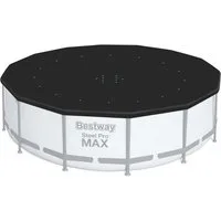 Bestway Pool-Abdeckplane Ø 427 cm (Packung, 1-St., Inkl. Befestigungsseile), für 427 cm Steel Pro Max™ & Power Steel™ Pools