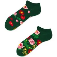 Many Mornings Sneakersocken Many Mornings Sneaker Flower Power Green (1 Paar, 1-Paar, 1 Paar) immer ein dismatching Paar