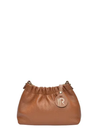 Isabella Rhea Braun Rindsledertasche