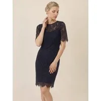 Apart Spitzenkleid Zweiteiliges Spitzenensemble aus Kleid und Bolero