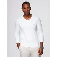 OMBRE Longsleeve Herren V-Ausschnitt SLIM FIT Longsleeve