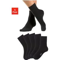 H.I.S Basicsocken (Packung, 5-Paar) mit besonders weichem Bündchen