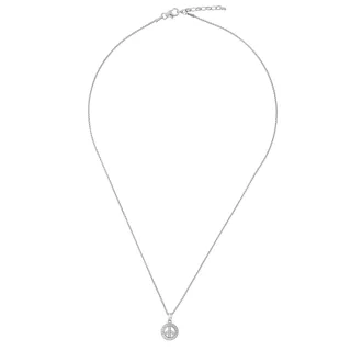 Orphelia Damen-Kette aus 925er Sterlingsilber mit Anhänger – Silber ZH-7336