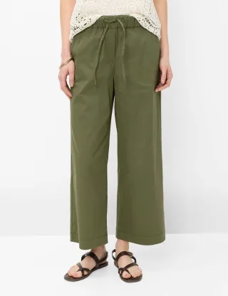 Brax Damen Culotte Style MAINE S OLIVINE Grün Oliv, grün - oliv, Gr. 42