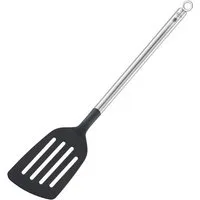 RÖSLE Pfannenwender Pfannenwender 34 cm Basic Line schwarz, Pfannenwender, 34,00cm, Edelstahl 18-10, schwarz