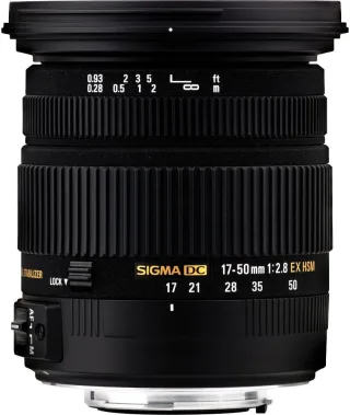 Sigma 17-50mm 1:28 EX DC OS HSM [für Sony] schwarz