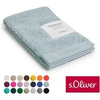 s.Oliver Gästehandtuch s.Oliver, Premium Qualität, 600 gr/m², auch als Sets erhältlich, Walkfrottier (1-St), große Farbauswahl, auch als Duschtuch, Waschhandschuh, Handtuch