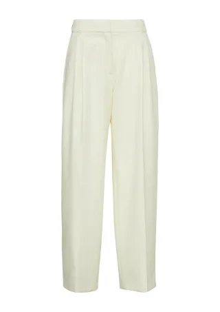 s.Oliver BLACK LABEL - Hose mit Extra Wide Leg weiß - Gr. - 36
