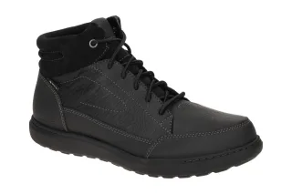 Clarks 26180204 7 Mapstone HI GTX Herren Winterstiefelette Schwarz wasserdicht
