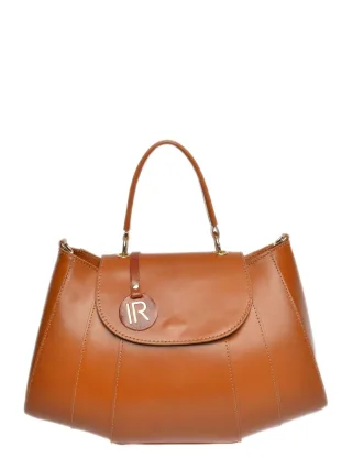 Isabella Rhea Braun Rindsledertasche