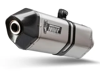 Sport Auspuff MIVV Speed Edge Edelstahl KTM 1290 Adventure / R Bj. 2015-2019 EURO-3/EURO-4 +ABE