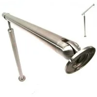 Apex Treppengeländer Edelstahl Treppengeländer 80 Handlauf Geländer Brüstung, 80 cm Länge