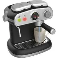 Espresso Kaffeemaschine, Rollenspiel schwarz/silber