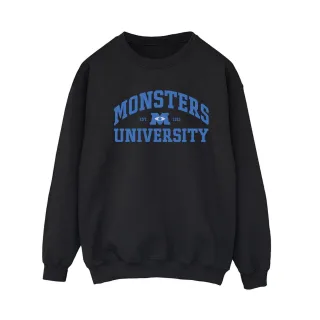Disney Monsters University Logo-Sweatshirt für Damen/Damen (Schwarz)