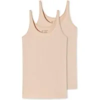 Schiesser Unterhemd 95/5 (2er-Pack) mit elastischer Single-Jersey-Qualität