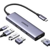 CM511 5-in-1 USB-C Hub, Dockingstation