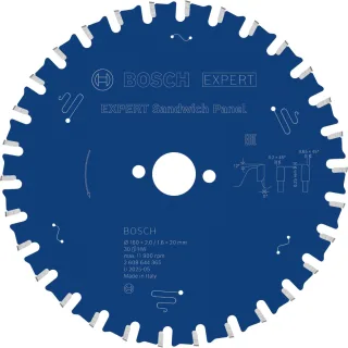 Bosch Kreissägeblatt Expert for Sandwich Panel - 2608644365